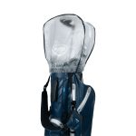 Clear Rain Hood with Zip Black - Image 2